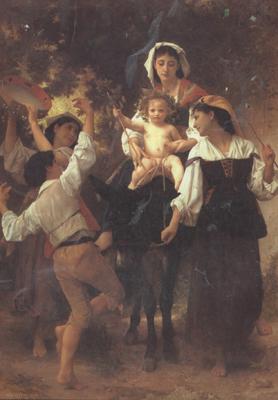 Adolphe William Bouguereau Return from the Harvest (mk26) France oil painting art